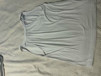 Dressy white tank top