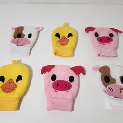 Excellerations Happy Hands Farm Puppets - Set of 6