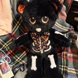 Build A Bear Halloween Skeleteddy Nwt