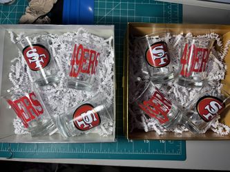49er Shot glasses Set