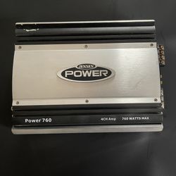 JENSEN POWER760 4-Channel Amplifier - 760W