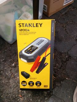 Stanley 1200 a lithium jump starter