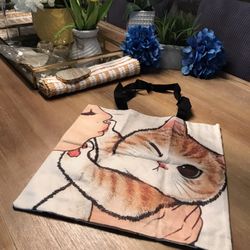 Cat Tote Bag 🔥💦