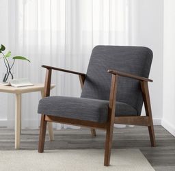 Ikea Ekenaset armchair in anthracite gray for Sale in Sacramento CA OfferUp