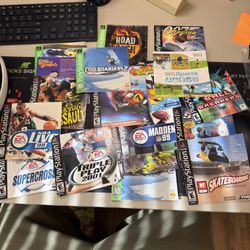 Misc Video Game Manuals