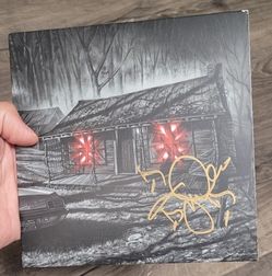 Evil Dead A Nightmare Reimagined Red Vinyl 7" SIGNED Joseph LoDuca Horror Death Waltz OOP