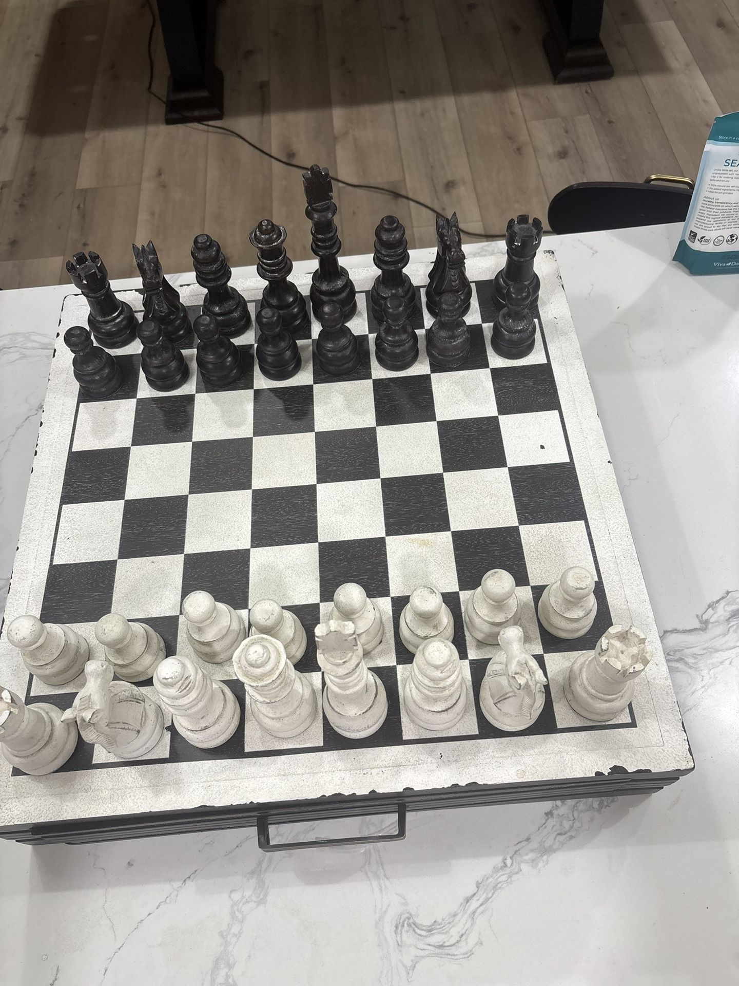Large Wood Chess Set