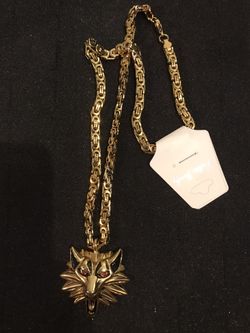 Stainless Steel Gold Tone Necklace