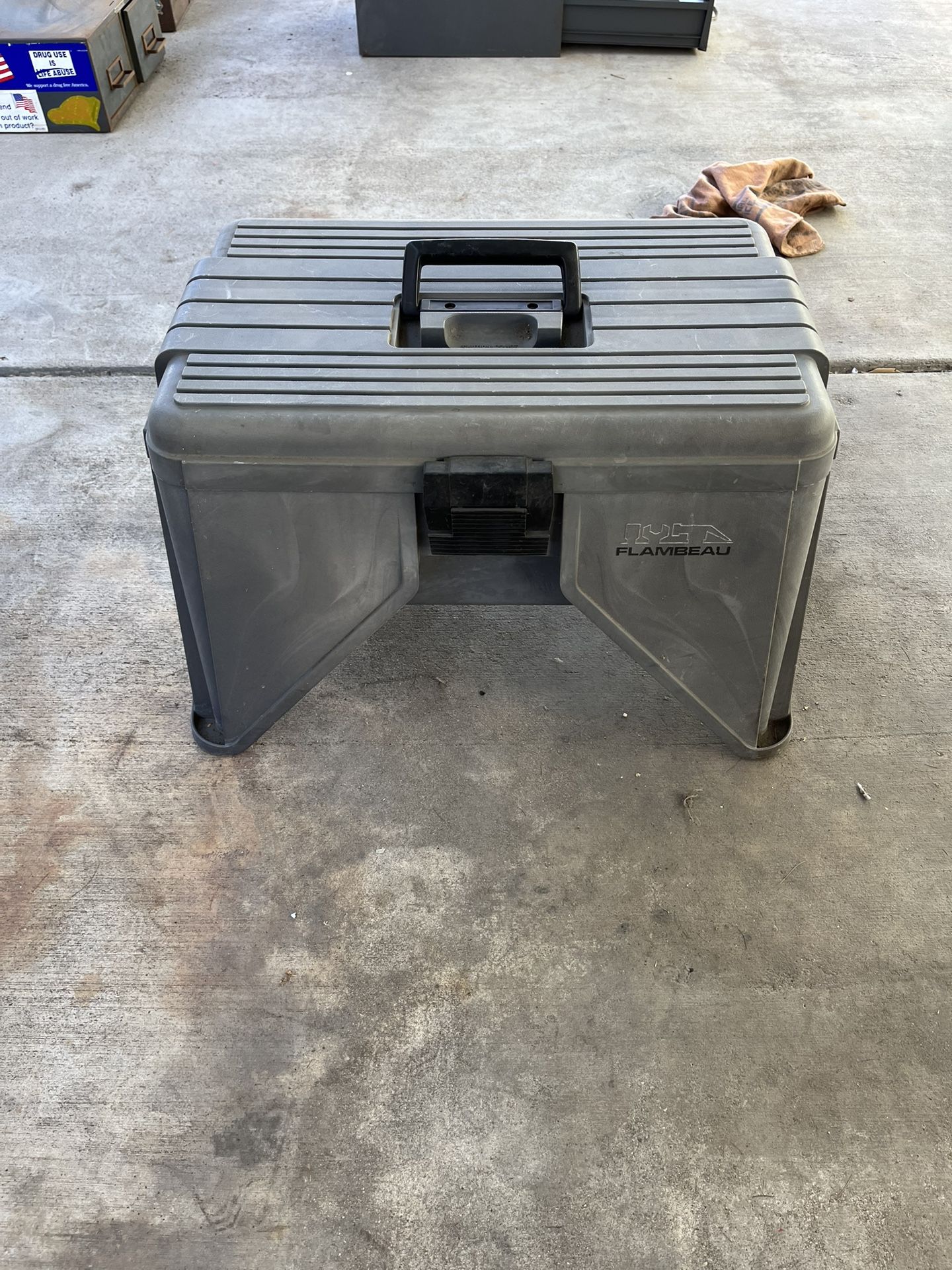 Flambeau Utility Tool Box Step Stool