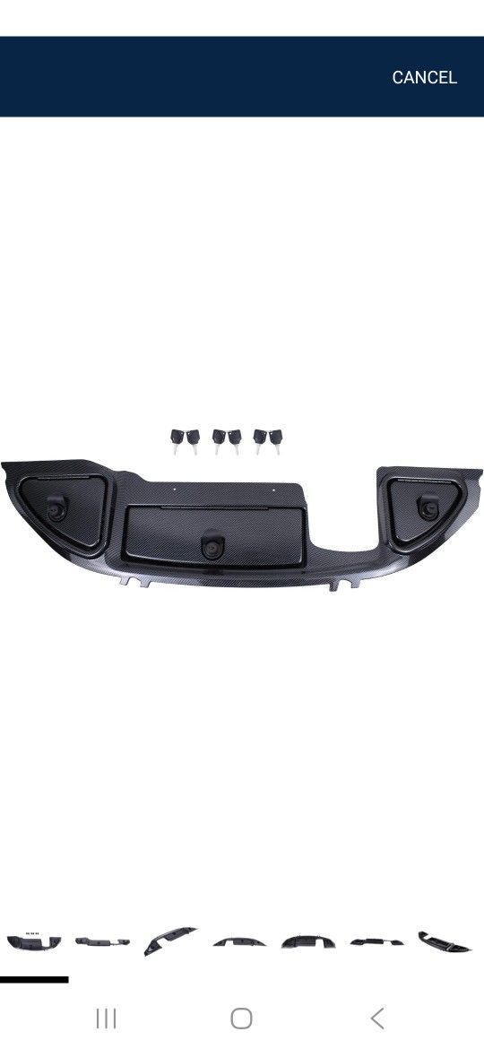 Carbon Fiber Finish Dash Kit for Club Ca