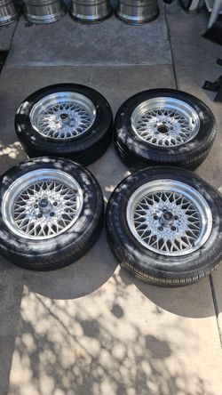 16" crown victoria bbs mesh wheels & tires