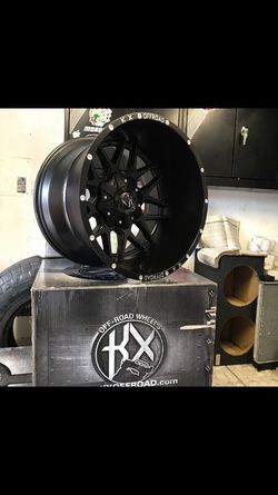 Wheels and tires 20x12 20x12 20x10 20x9