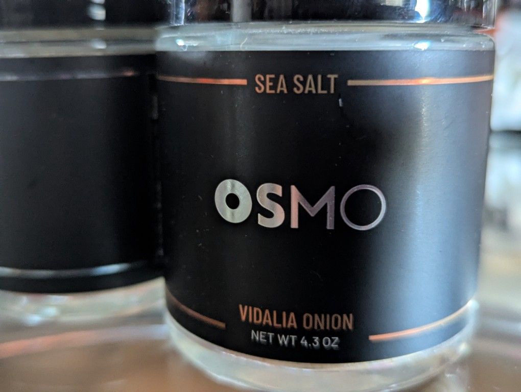 Gourmet Osmo Salt – Creamy Ranch & Vidalia Onion (Brand New) - $10