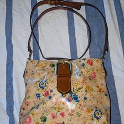 Patricia Nash Prairie Rose Irving Cross Body/ Shoulder Bag