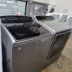♨️♨️SET WHIRPOOL STEAM WASHER AND DRYER XL 💥 WITH WARRANTY ♨️ 