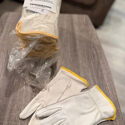 Work Gloves Leathers 