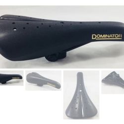 Dominator BMX Seat Black, Blue, Red, white Old School 