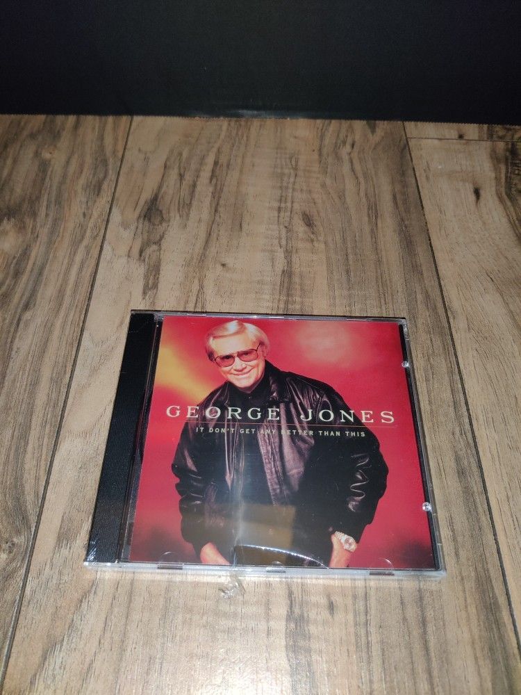 GEORGE JONES - It Don't Get Any Better Than This Music CD New