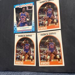 Patrick Ewing Card Lot