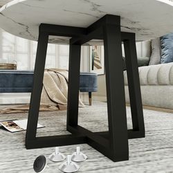 Brand New In Box, Never Used- Metal Coffee Table Legs 18 Inch, Heavy Duty Bench Legs Metal Leg for End Table, Modern Desks, Night Stands