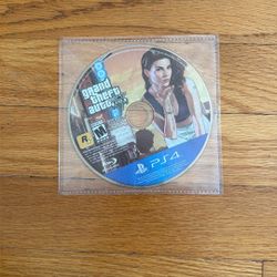 Grand Theft Auto Five For Ps4