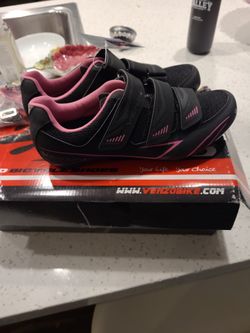 venzo womens Peleton bike shoes New