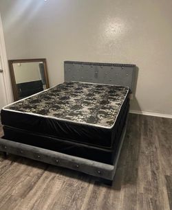 🛏️ New Bed & Mattress Set queen size – FREE Delivery! 🚚