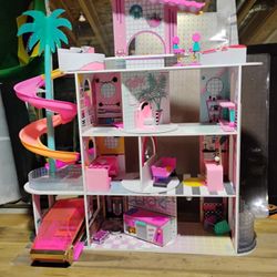 LOL Surprise Doll House Fully Assembled 