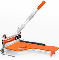 13In Laminate Floor Cutter with Wheel, 13MM Vinyl Plank Cutter 1 Step Meet Angle&Length Cut, Lvp Cutter, Flooring Tools to Cut Laminate Floor, Enginee