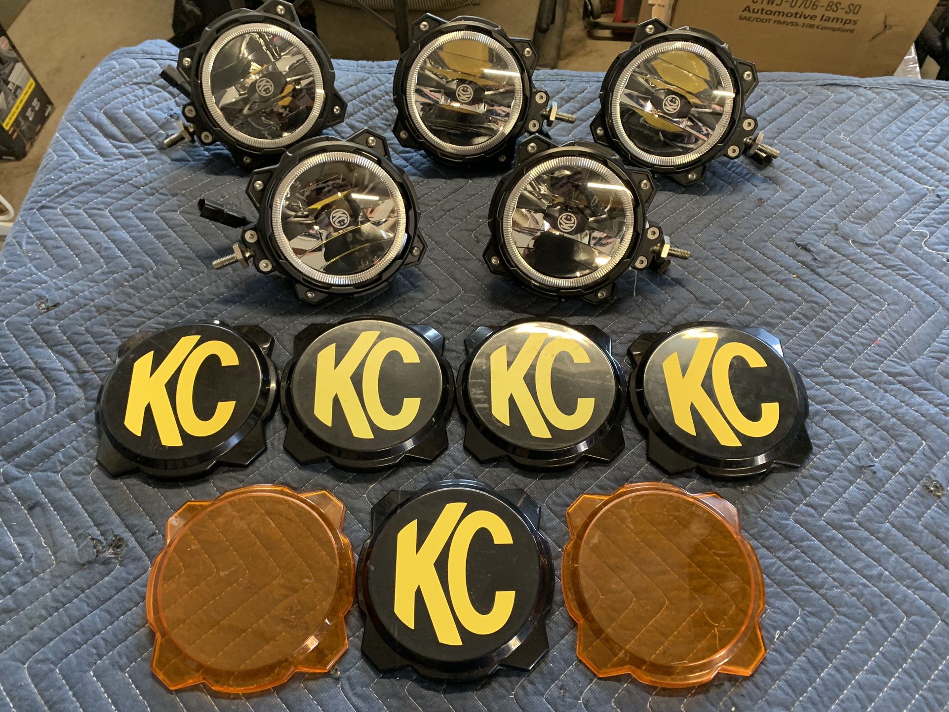KC HiLiTES 6" Pro6 Gravity LEDs with Infinity Ring