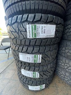 LT285/70/17 KUMHO RT 4 NEW TIRES INSTALLED ✅ INSTALADAS ✅🔥
