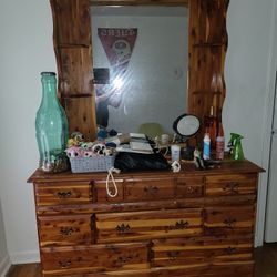 Dresser, Mirror, Etc