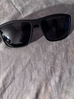 Black Wraparound Sunglasses