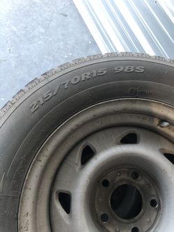 215/70/15 Wheels And Tires