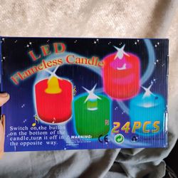 LED Flameless Candles 24pack   (2 Cases Available)