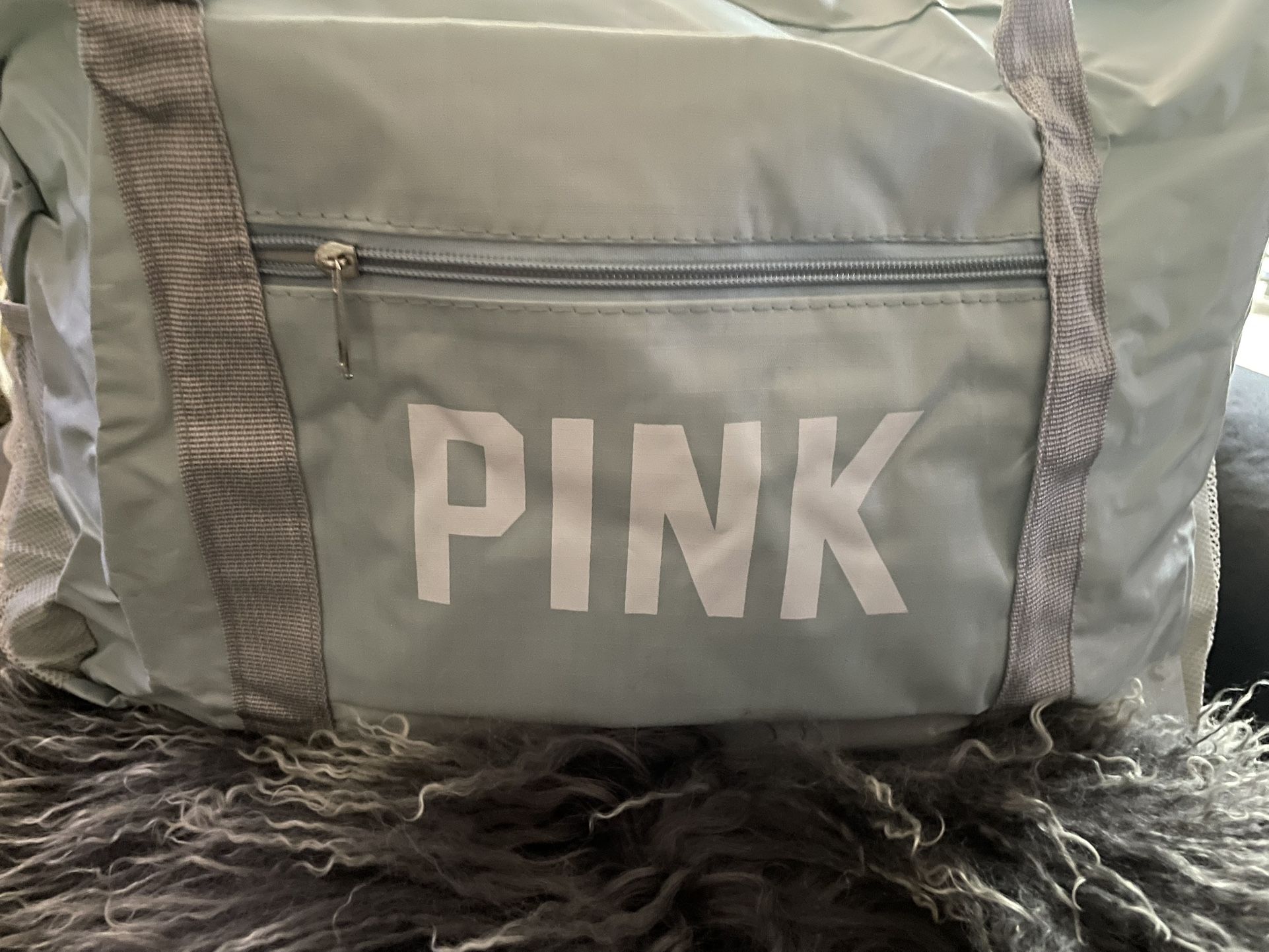 Pink Duffle Bag