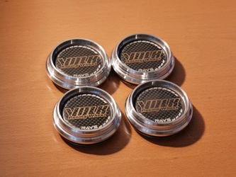 Volk Racing Carbon Fiber Center Caps