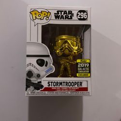 Star Wars Stormtrooper 2019 Galactic Convention Funko Pop Exclusive 