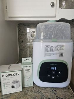 Momcozy KleanPal Pro All-in-One Bottle Washer, Sterilizer & Dryer - White