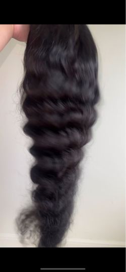 Human hair wig