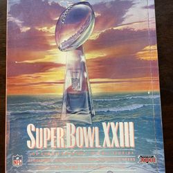 Super Bowl 23 Program