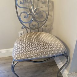 Metal antique chair