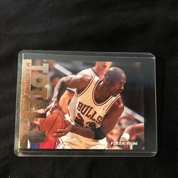 Michael Jordan #3 1995 Fleer