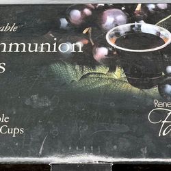 NEW 895 Disposable Communion Cups