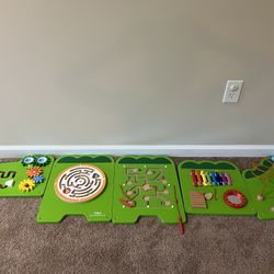 Dinosaur Sensory Wall Activity 