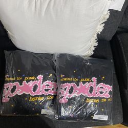 SP5DER HOODIES V2 BLACK!!