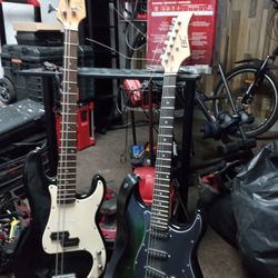 Barcelona Bass, BC Electric , lyon By Washburn Flint Hill Acoustic Guitars 