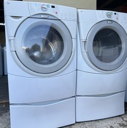 Whirlpool Set Gas Dryer 