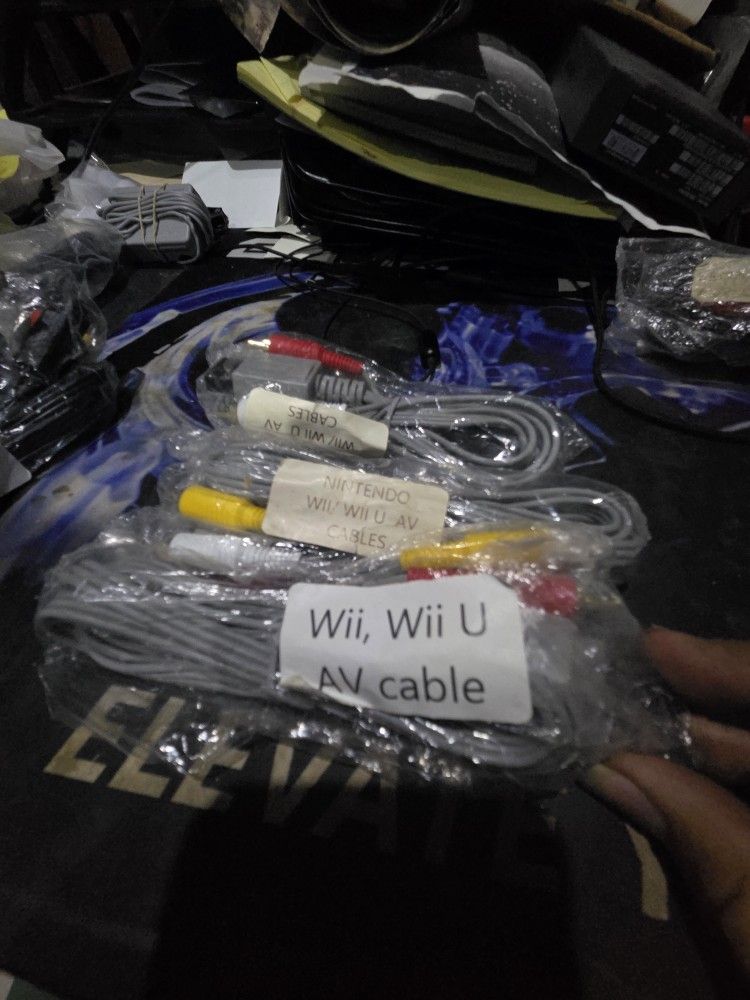 Nintendo Wii And Wii U Av Cables