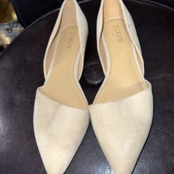 J. Crew Zoe d'Orsay flats size 8